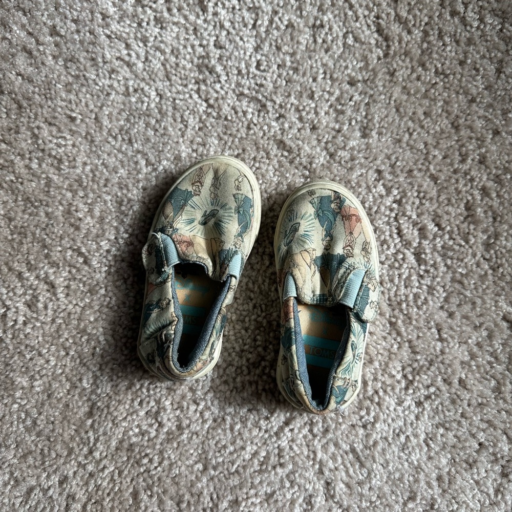 Toms Disney Cinderella Toddler Shoes